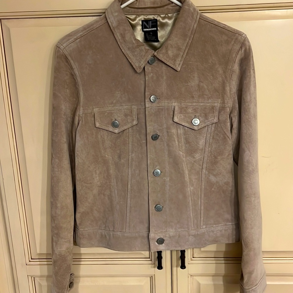 NW New Frontier Tan Suede Jacket